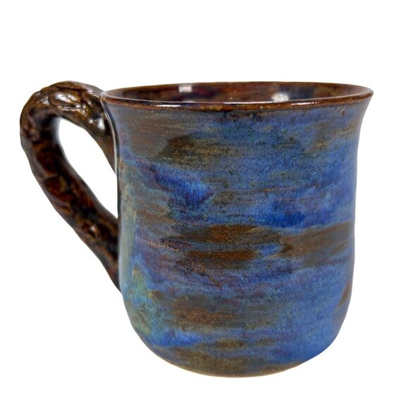 Studio Pottery Mug Glazed Rustic - Picture 1 of 7